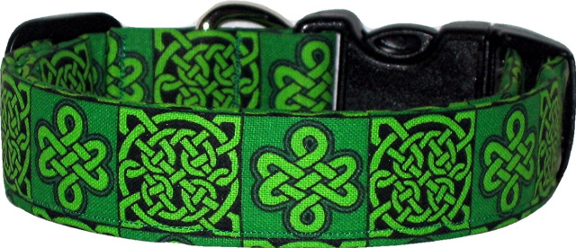 irish dog collars and leashes